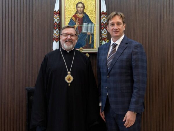 Освіта, капеланство, підтримка учнів за кордоном: Глава УГКЦ зустрівся з міністром освіти і науки України Андрієм Бутенком