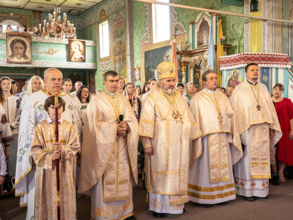 Владика Василь Івасюк здійснив пастирський візит до парафії Святого Миколая у Лісній Слобідці Владика Василь Івасюк здійснив пастирський візит до парафії Святого Миколая у Лісній Слобідці