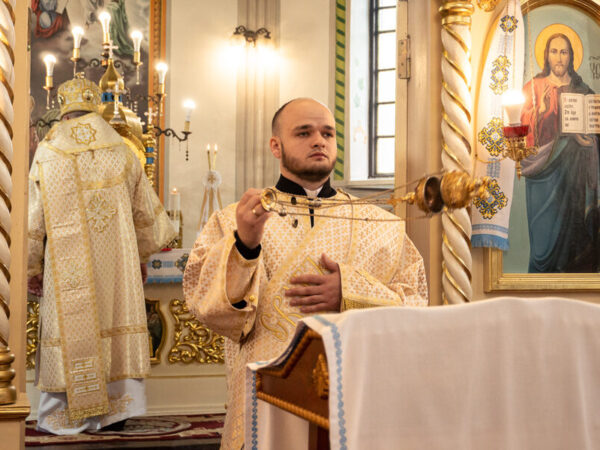 Владика Василій Івасюк відвідав парафію Трьох Святителів у Прибилові Владика Василій Івасюк відвідав парафію Трьох Святителів у Прибилові